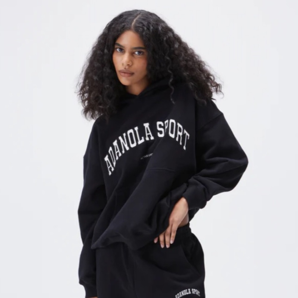 Adanola sport black crew neck Small - Picture 2 of 7